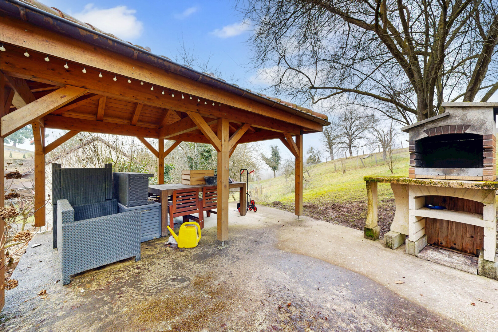 terrasse mit day time und terrasse