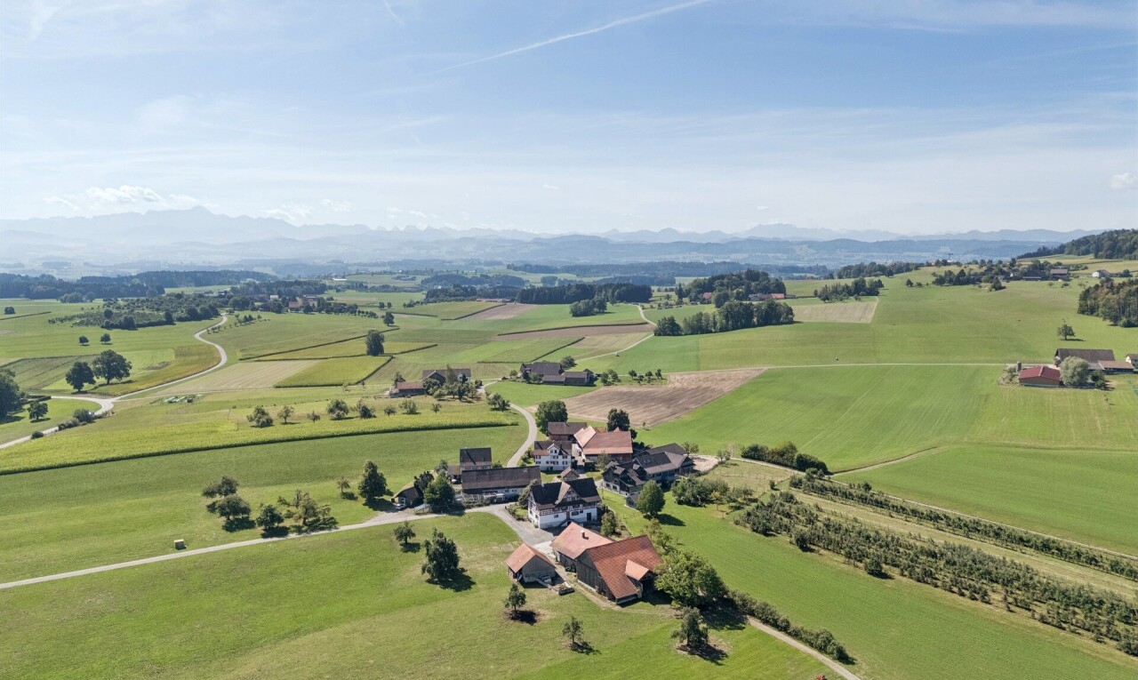 blick auf die berge mit rural view, ländliche aussicht, day time, und aerial view