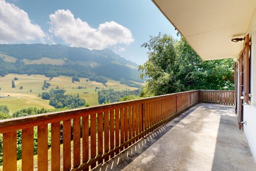 balcon avec from property, day time, vue sur la montagne, et mountain view