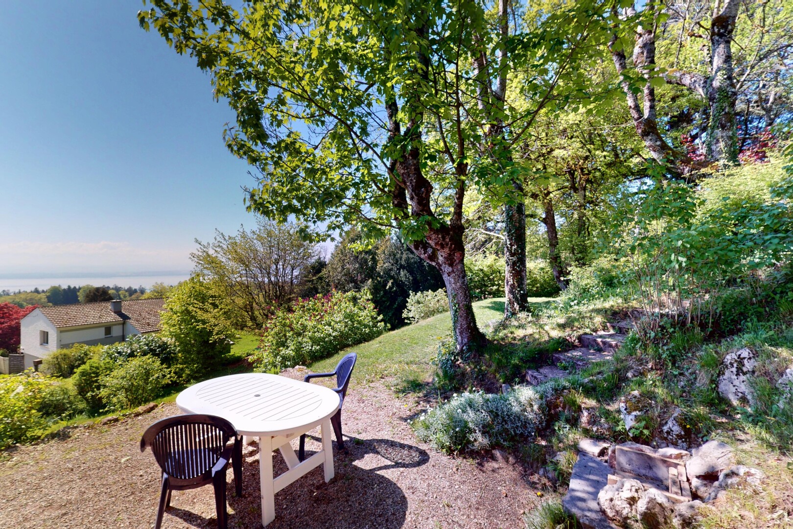 view of garden