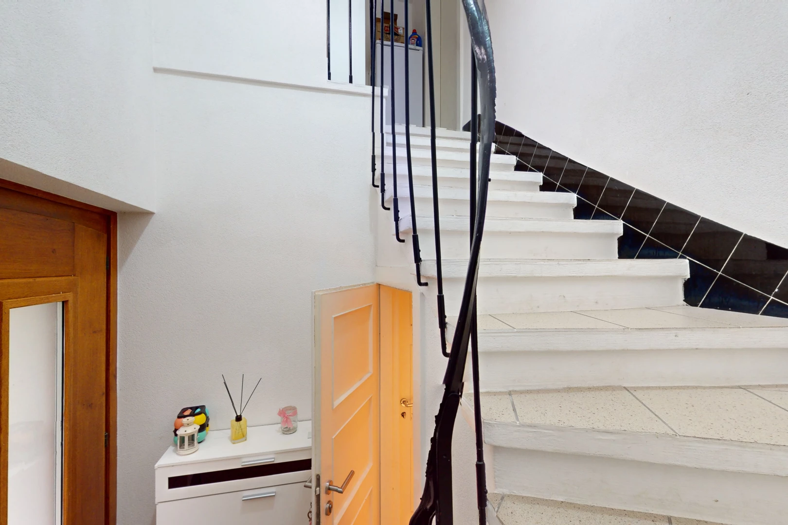 blick auf die treppe