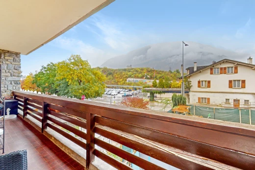 blick auf den balkon