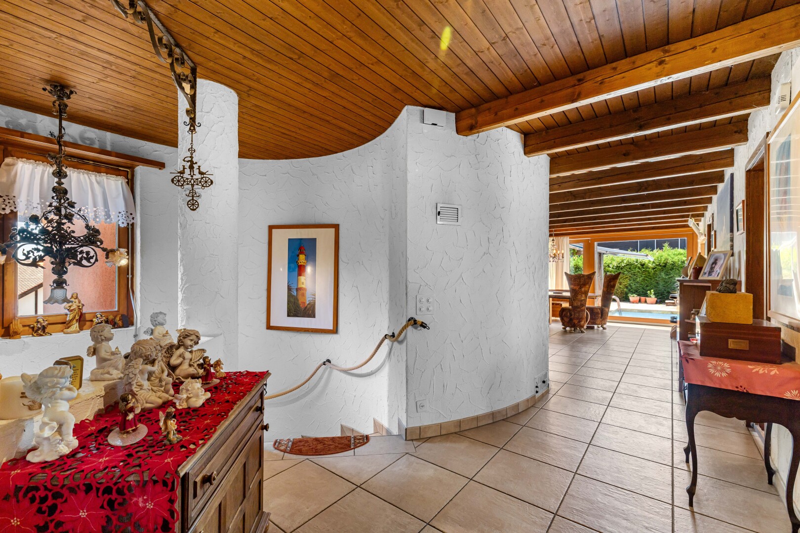terrasse mit inside property