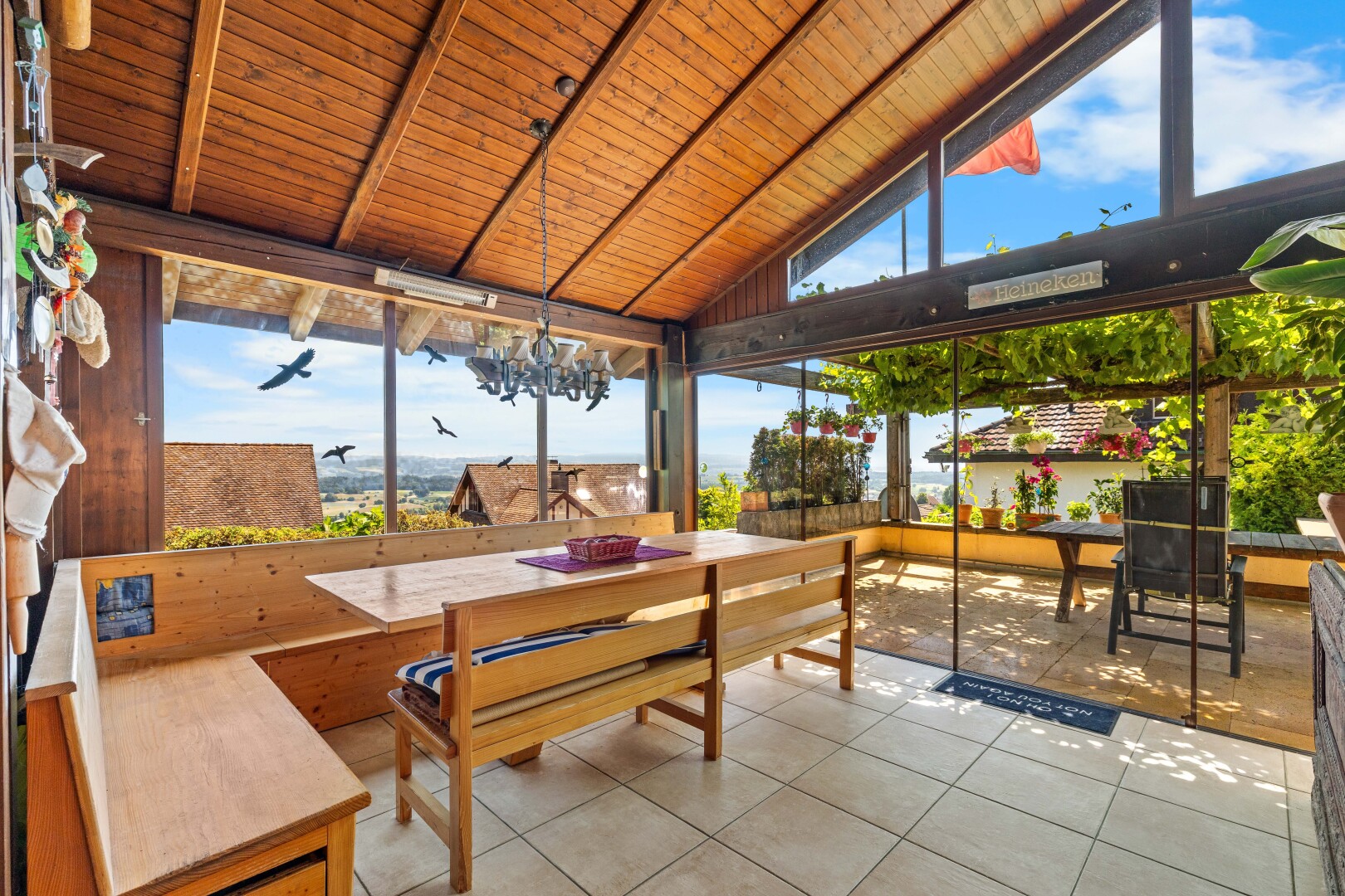 terrasse mit day time und terrasse