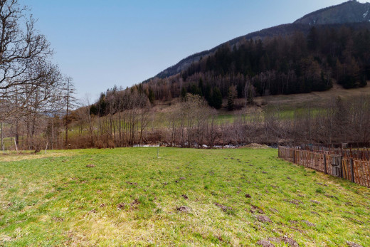 vue sur la montagne avec pelouse et vue sur la montagne