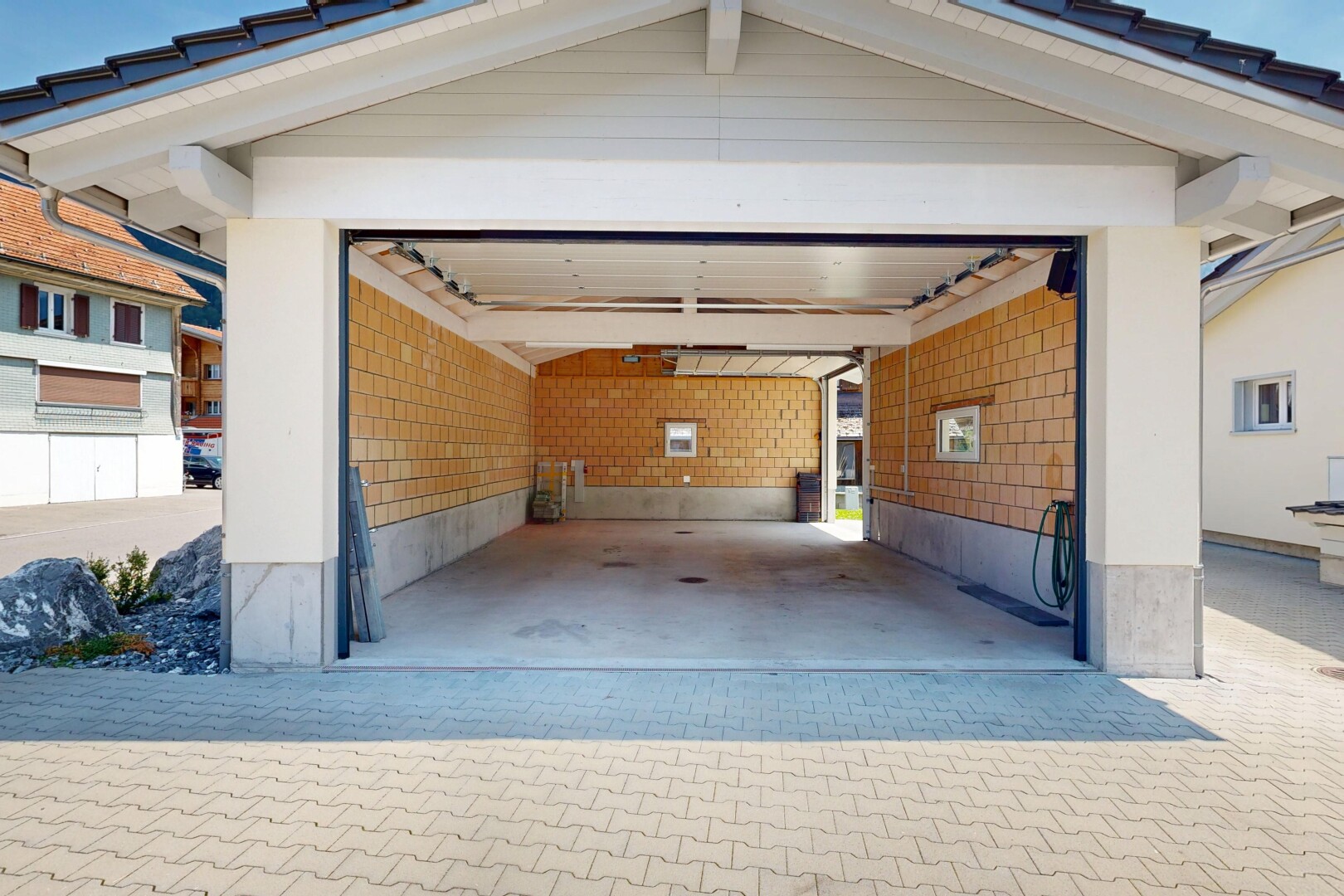 parken mit garage und auffahrt