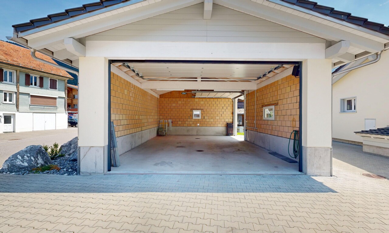 parken mit garage und auffahrt