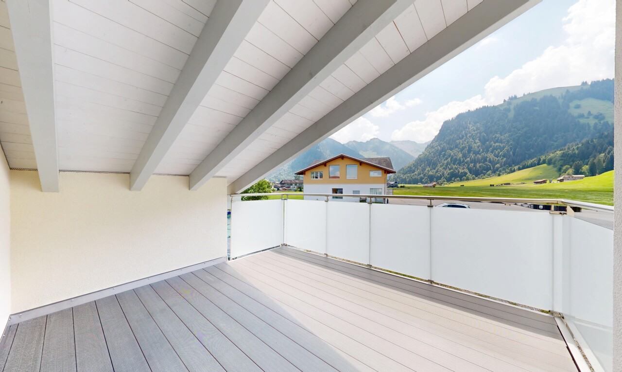 terrasse mit deck, from property, blick auf die berge, mountain view, und view focus
