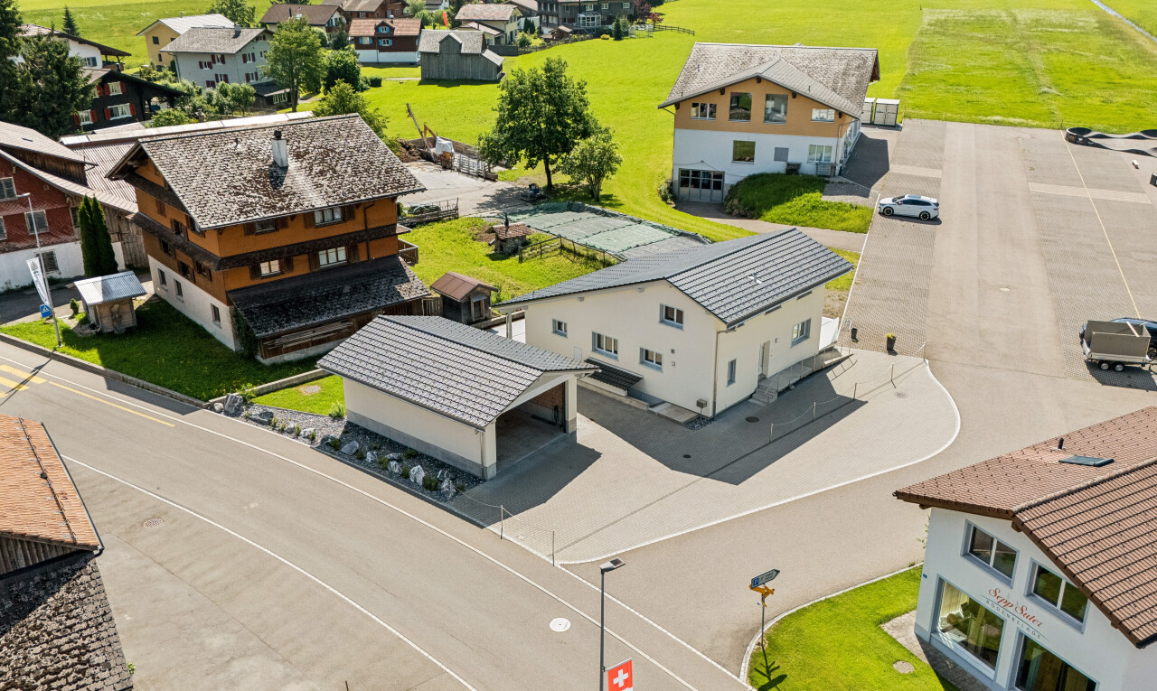 außenansicht mit wohngebietblick, residential view, und neighborhood view