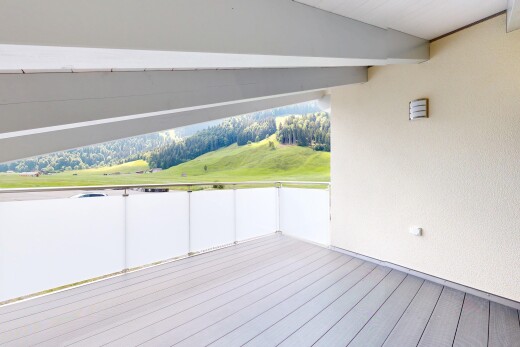 terrasse mit deck und view focus
