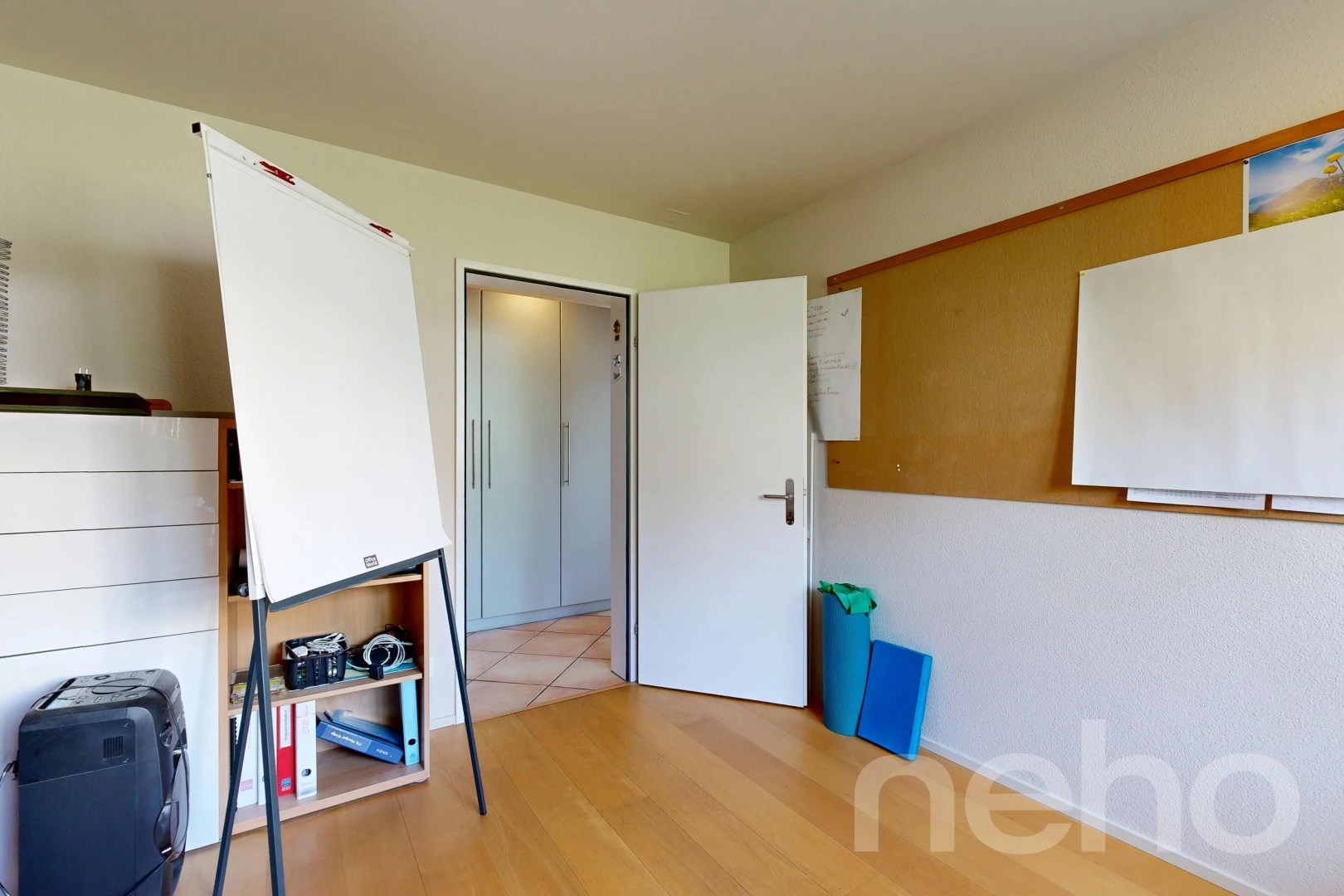 interior space with light wood-style flooring