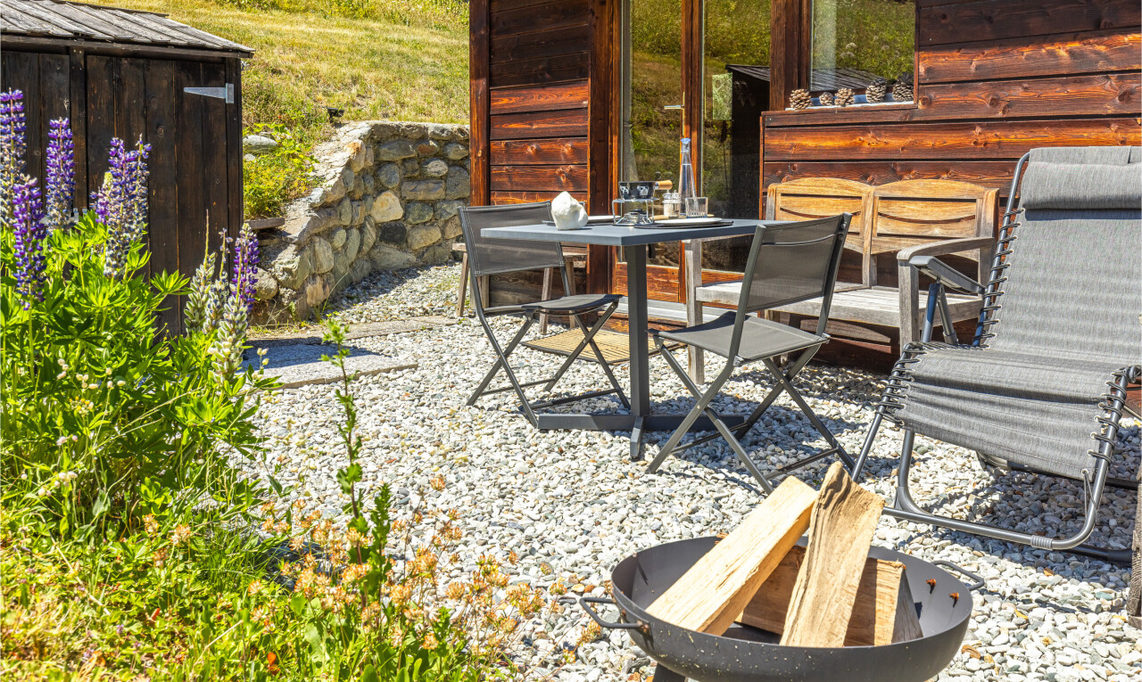terrace with outdoor dining space