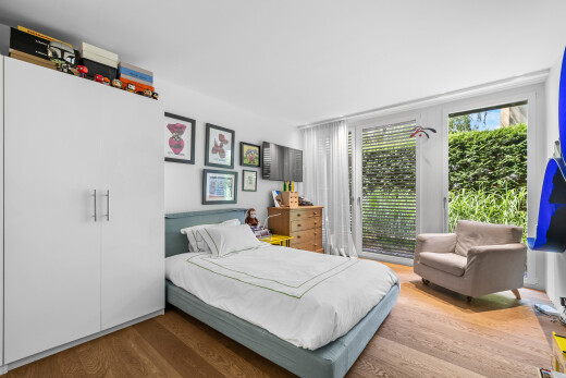 room with wood finished floors