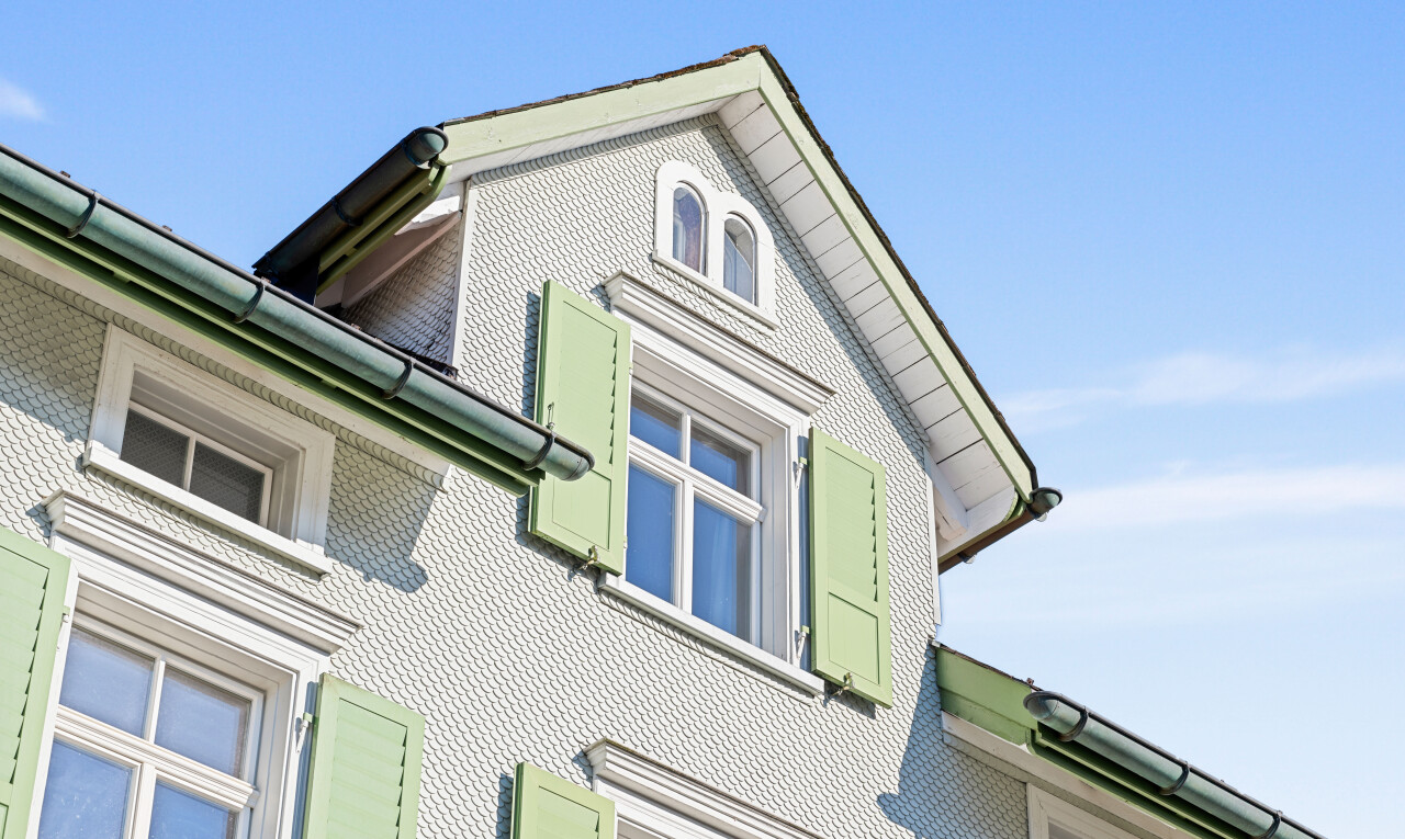 außenansicht mit day time