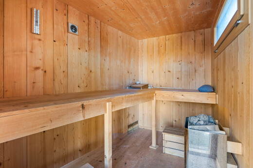 innenraum mit sauna