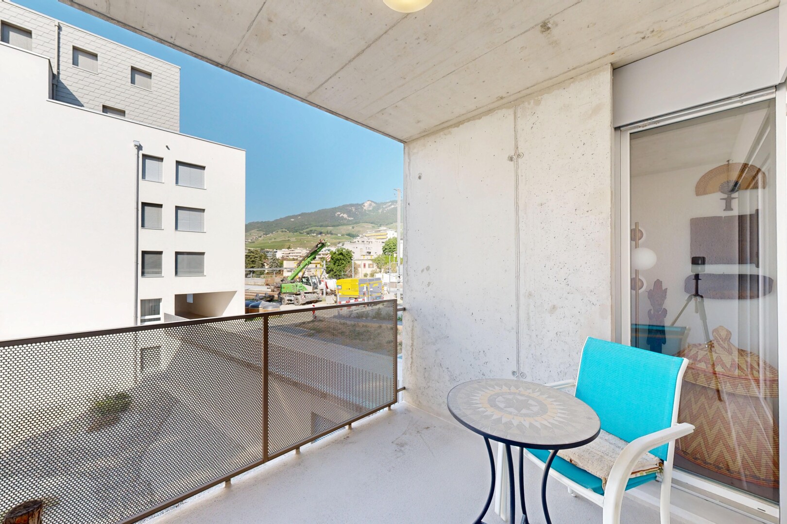 balcon avec balcon, day time, et from property