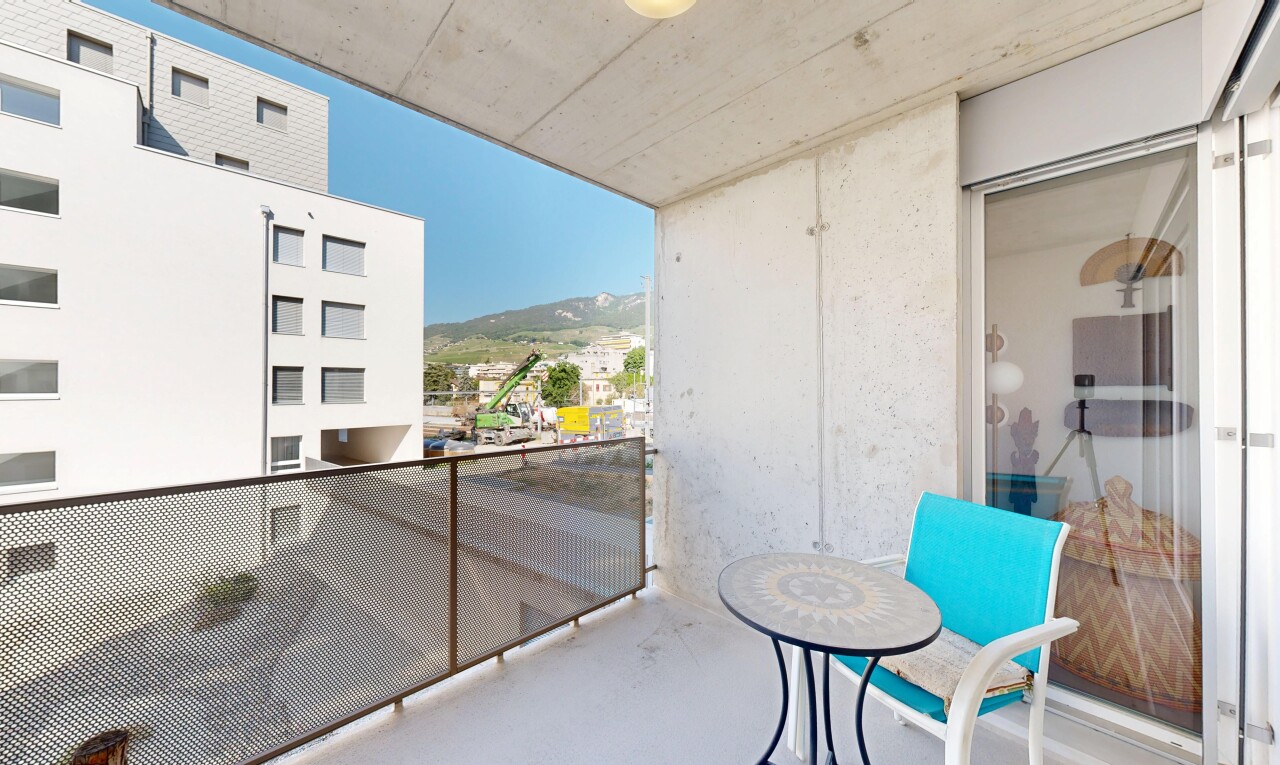 balcon avec balcon, day time, et from property