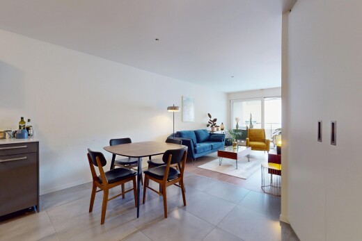 wohn- / esszimmer mit natürliches licht, natural light, inside property, gipskartonwand, und drywall