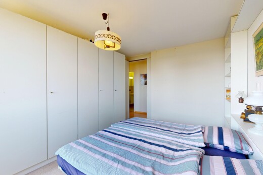 zimmer / schlafzimmer mit gipskartonwand