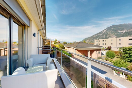 balcon avec day time, balcon, from property, vue sur la montagne, et mountain view