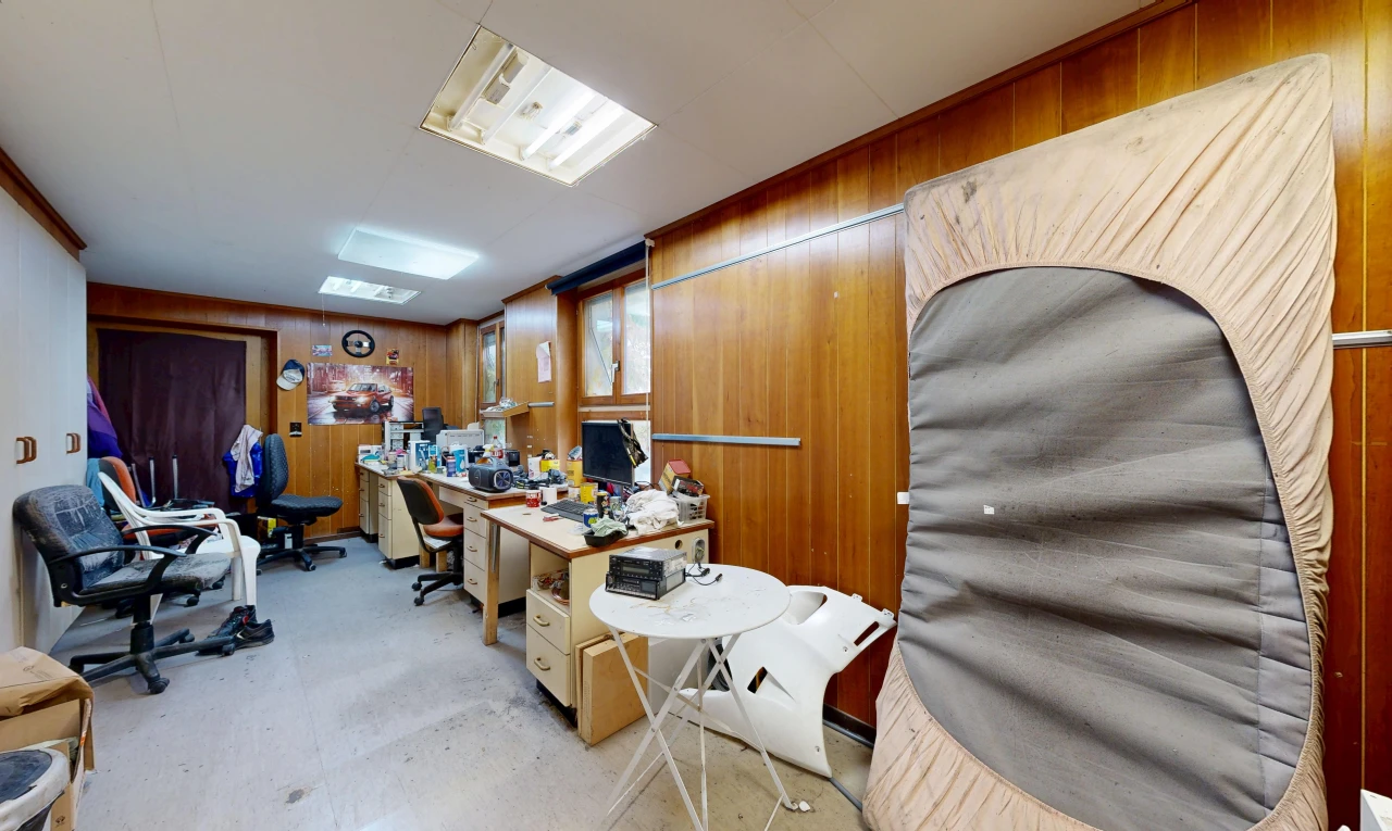 view of home office