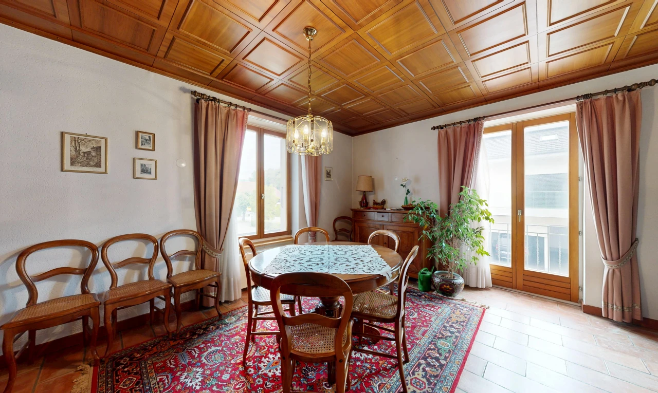 view of dining room