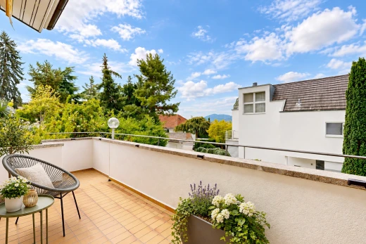 terrasse mit view focus, from property, day time, und terrasse