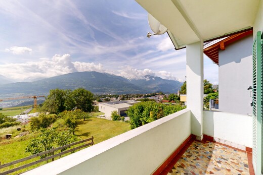 balcon avec balcon, vue sur la montagne, mountain view, from property, et day time
