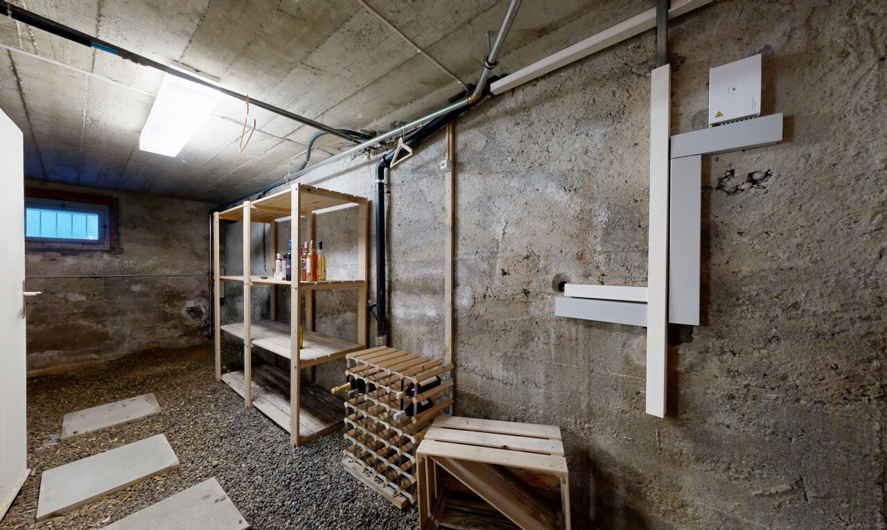 garde-manger avec sous-sol