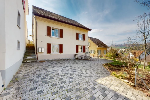 arrière de la maison