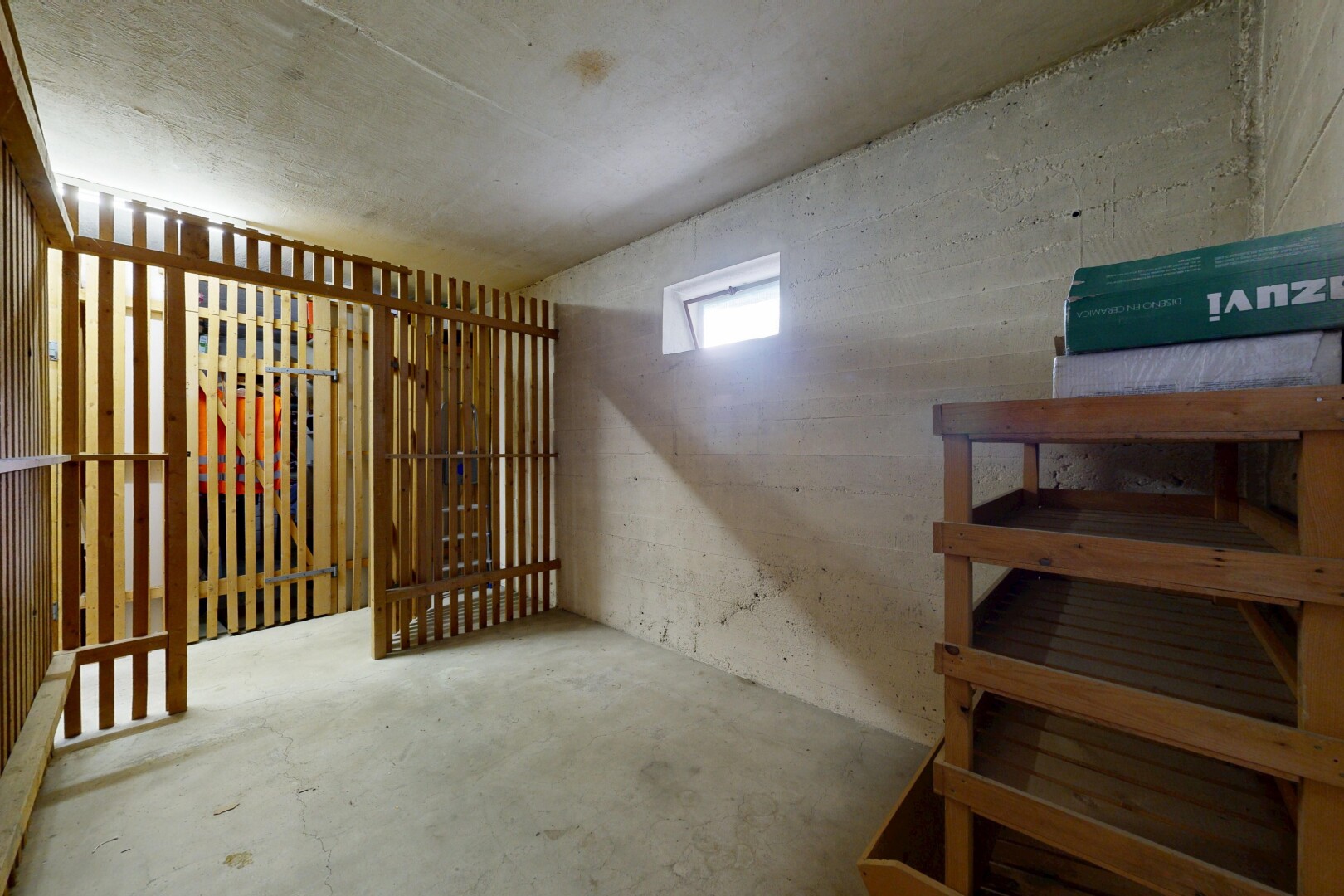 view of storage room