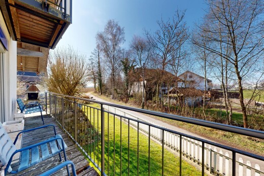 balkon mit balkon, day time, und from property