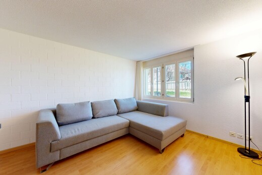 wohnzimmer mit inside property, wood finish floor, holzfußboden, natural light, und natürliches licht