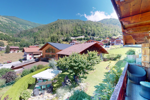 blick auf die berge mit blick auf die berge