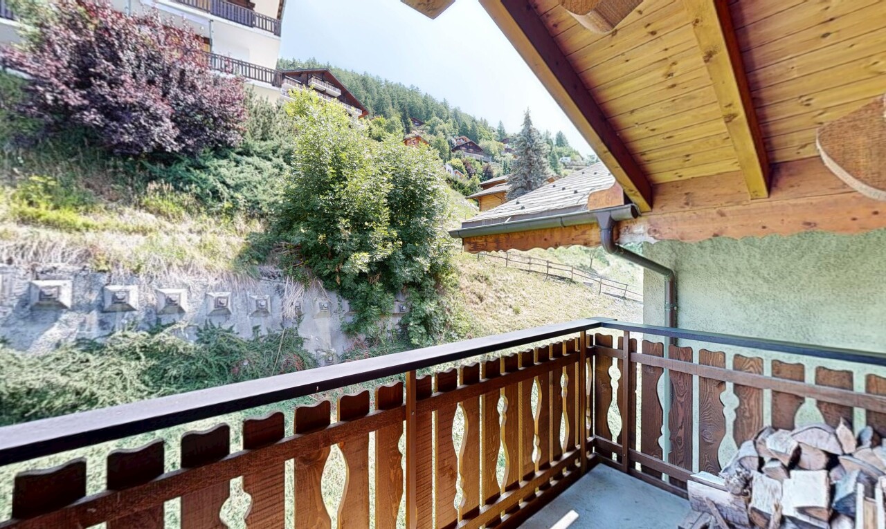 balcon avec balcon, from property, et view focus