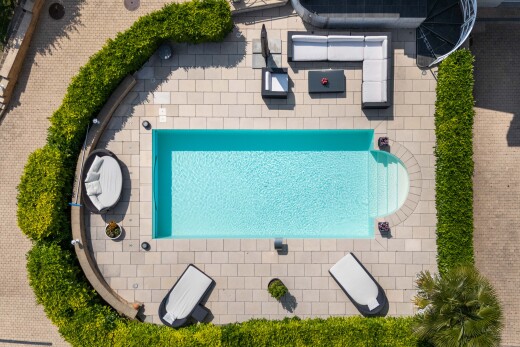 view of pool