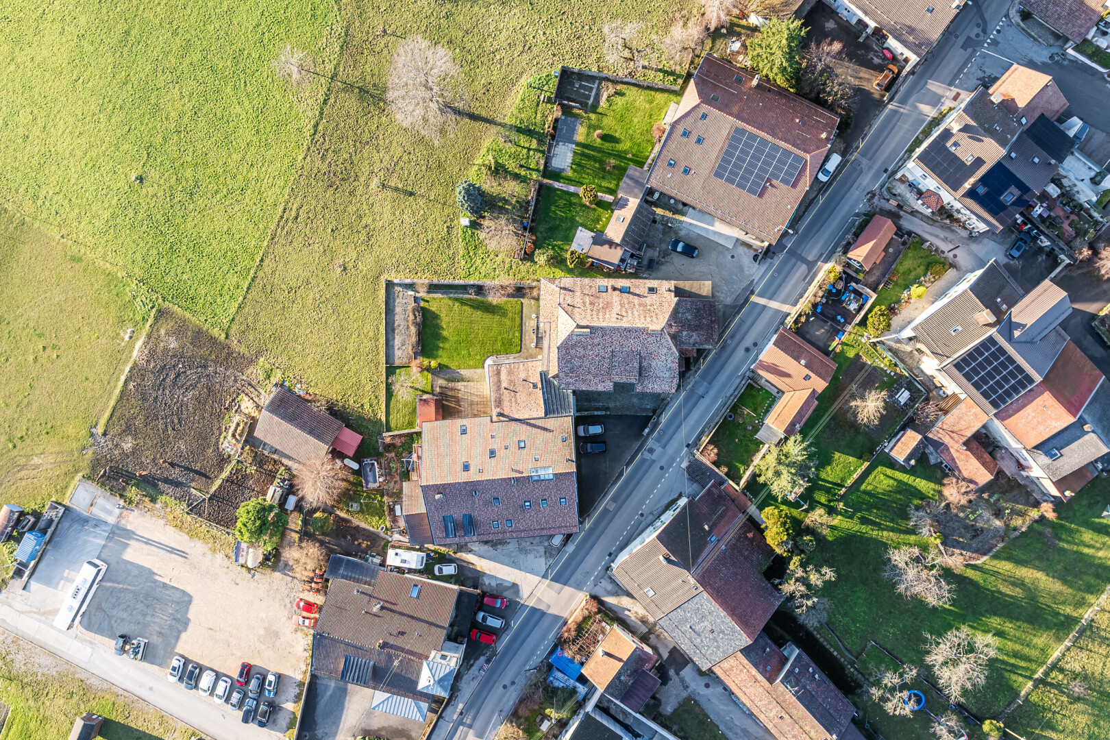 emplacement avec aerial map