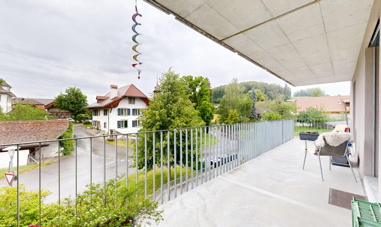 terrasse mit overcast, from property, und terrasse