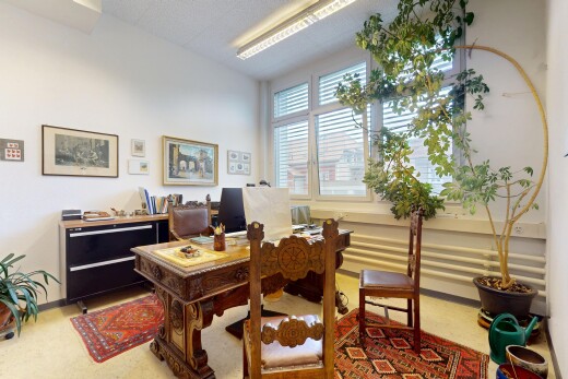 büro mit gipskartonwand, drywall, bürobereich, inside property, und natürliches licht