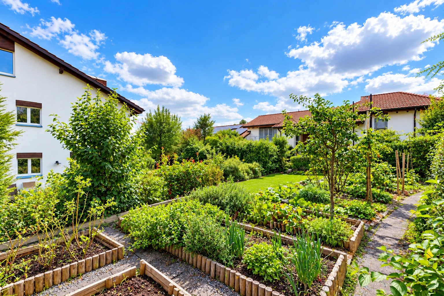 garden featuring a garden