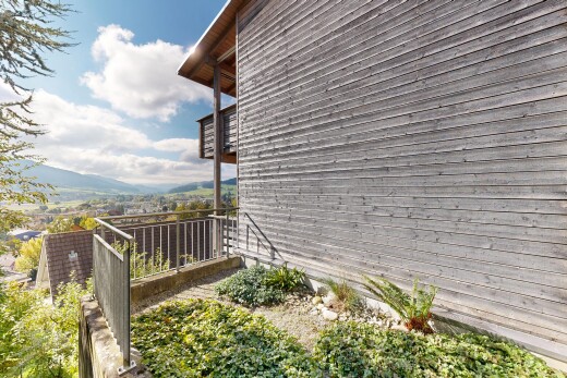 äußeresraum mit day time, balkon, blick auf die berge, und mountain view