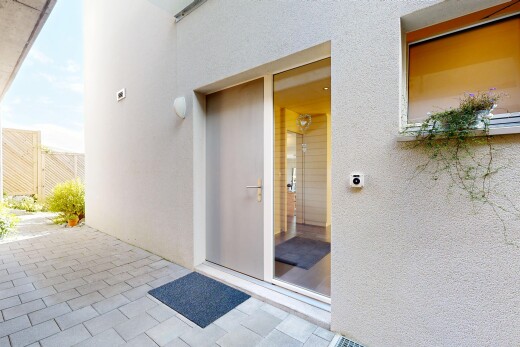 terrasse mit day time, terrasse, und zaun