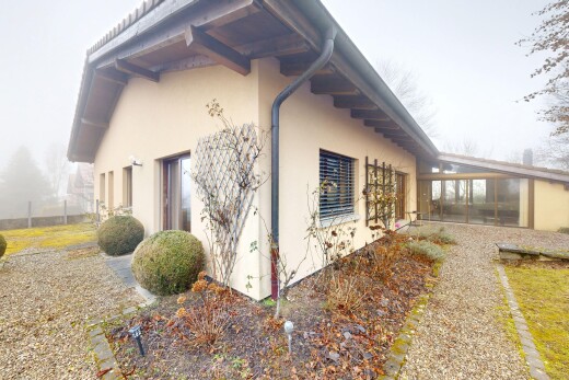 façade avec overcast, from property, et bardage en stuc