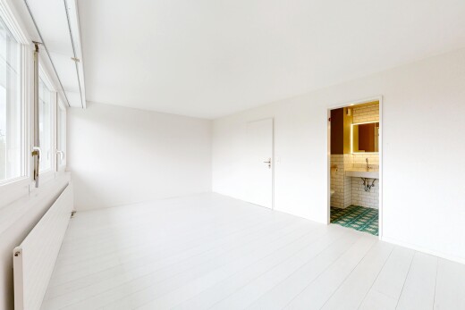 pièce vide avec radiateur, inside property, cloison sèche, drywall, et lumière naturelle