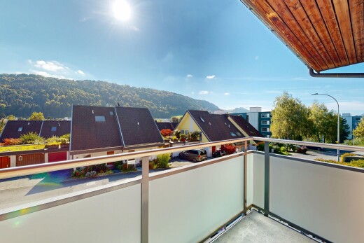 balcon avec from property, balcon, day time, vue sur la montagne, et mountain view