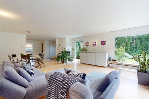 wohn- / esszimmer mit inside property, natürliches licht, natural light, gipskartonwand, und drywall