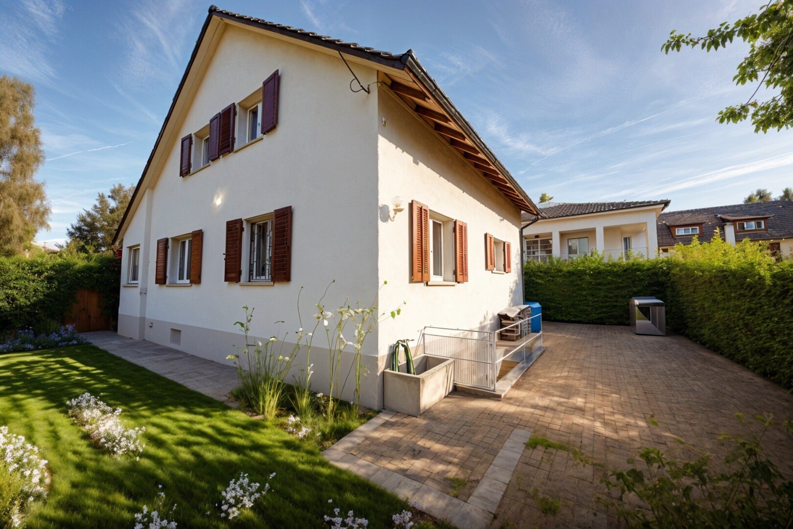 view of property featuring a patio area and stucco siding