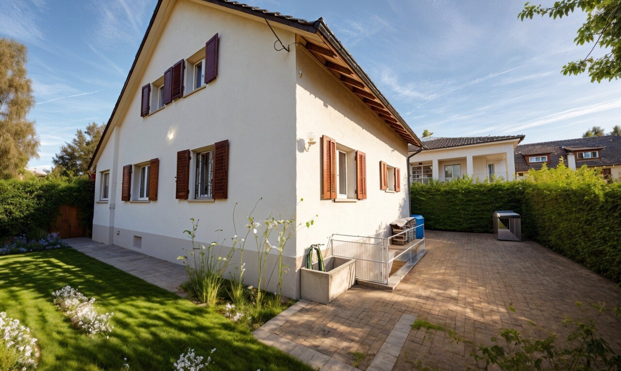 view of property featuring a patio area and stucco siding