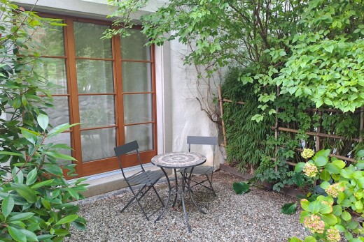 view of garden