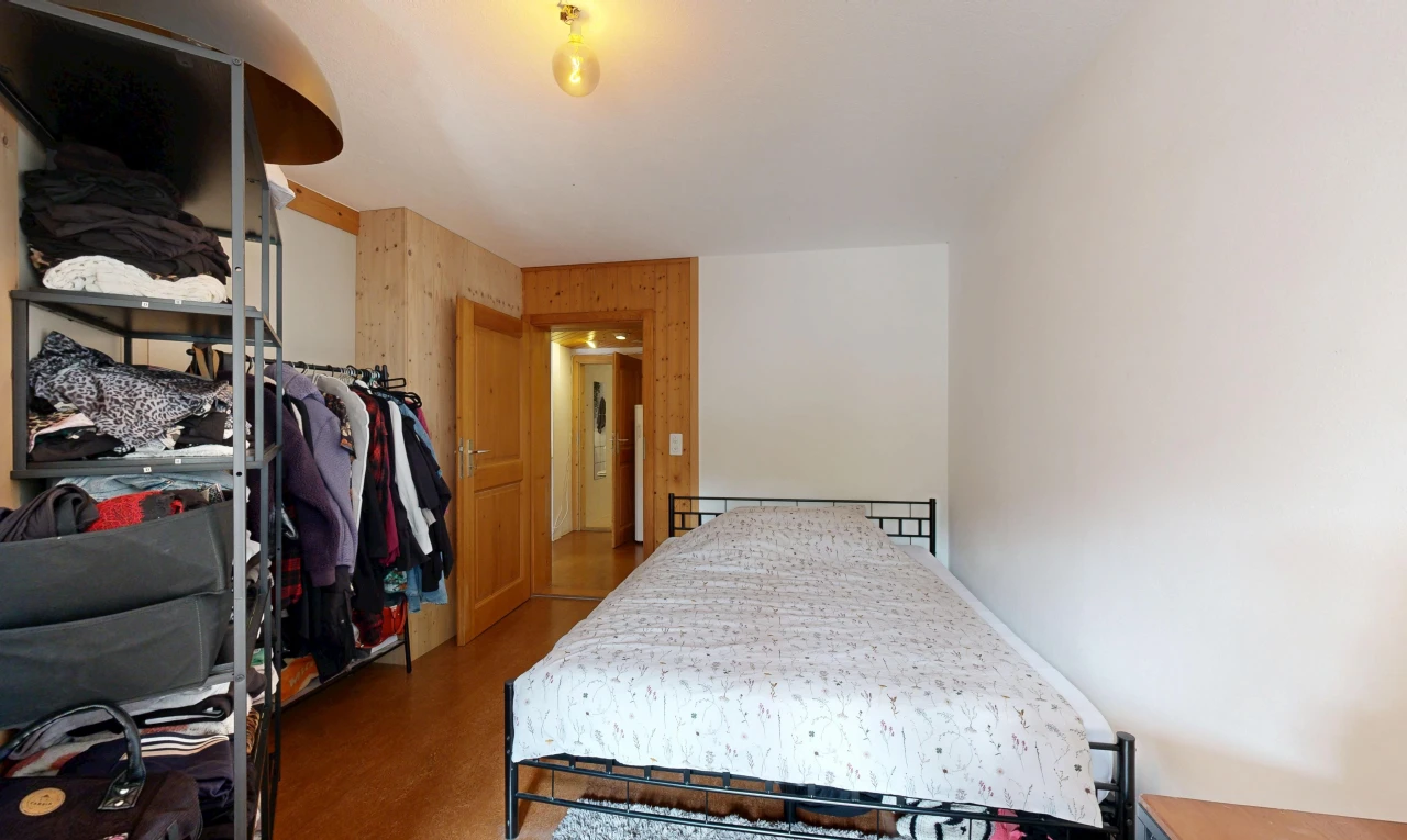 room with wood finished floors